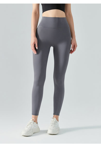 Autumn Winter Yoga Pants Fleece Lined Thick Fleece Fitness Pants No T Line Tight Sports Pants Women