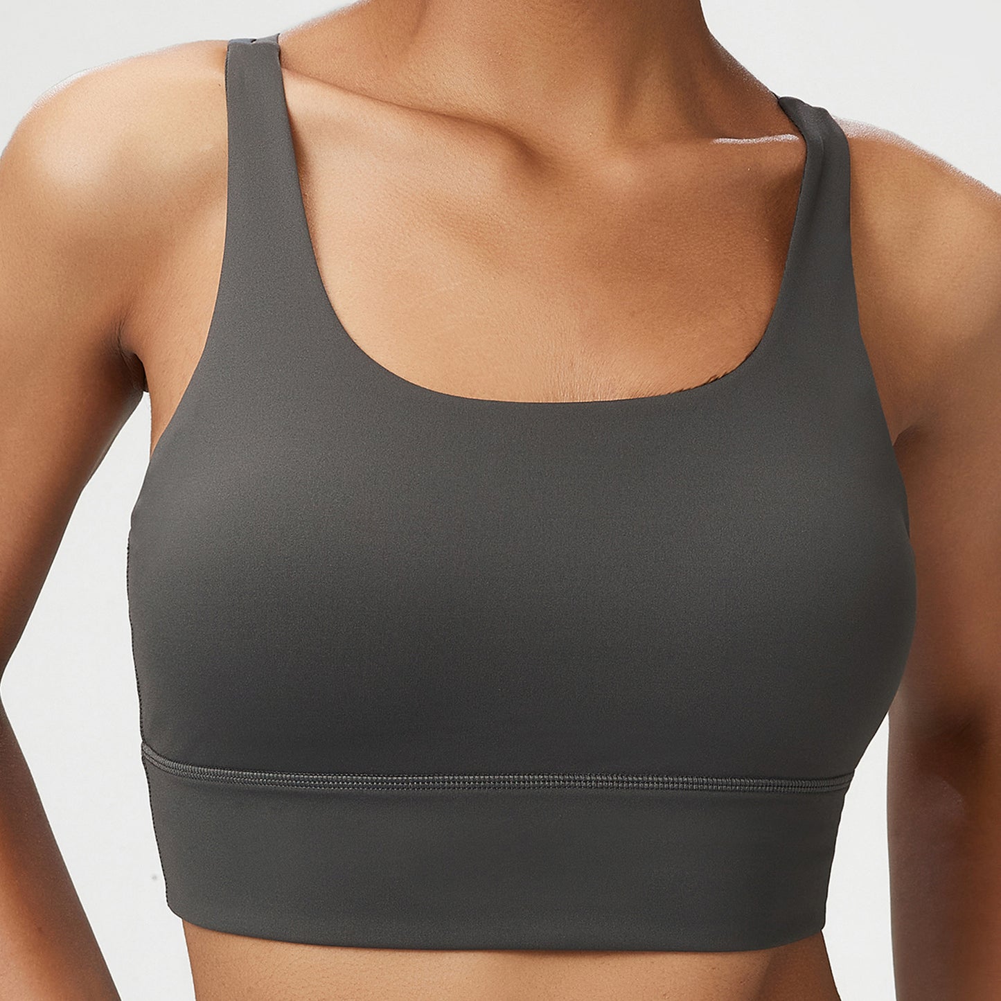 Seamless Liquid Glue Shoulder Strap Sports Underwear Women Sports Bra Women Yoga Vest