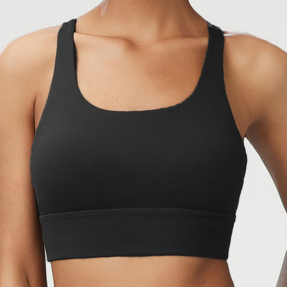 Seamless Liquid Glue Shoulder Strap Sports Underwear Women Sports Bra Women Yoga Vest