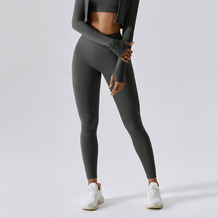 Yoga Pants Women Outdoor Running Quick Drying Fitness Pants High Waist Hip Lift Sports Pants