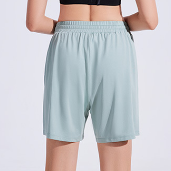 Loose Casual Sports Shorts Women High Waist Slimming A line Quick Drying Breathable Yoga Fitness Running Shorts Outer Wear