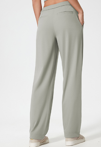 Loose Drooping Casual Pants for Women All Match Office Straight Leg Pants Quick Drying Breathable Running Workout Pants