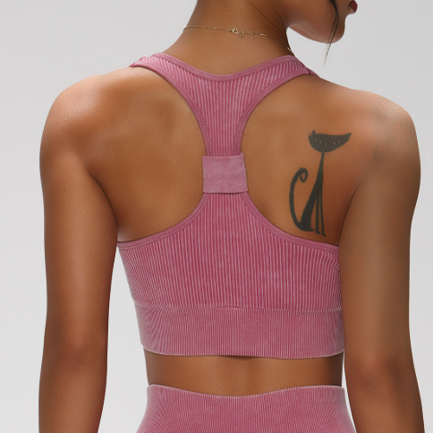 Tight Sports Pants Yoga Bra Close Fitting Frosted Yoga Trousers Fitness Clothes Two Piece Sets