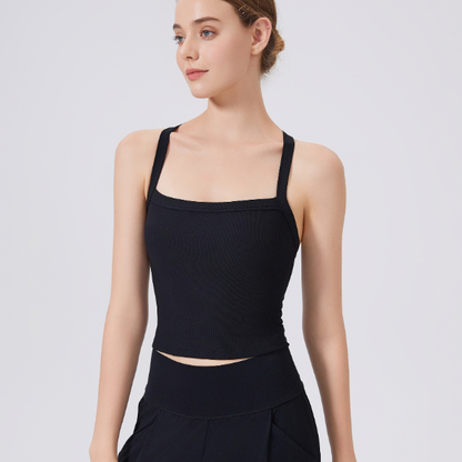 Women Beauty Back Exercise Vest Running Push up Yoga Clothes Workout Bra