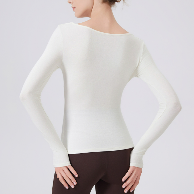 Workout Clothes Running Yoga Long Sleeve Mousse Training Sports T shirt