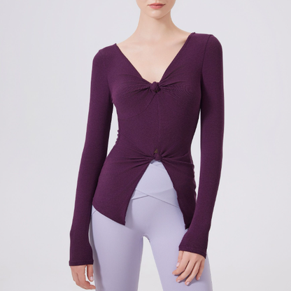 Workout Clothes Running Yoga Long Sleeve Mousse Training Sports T shirt