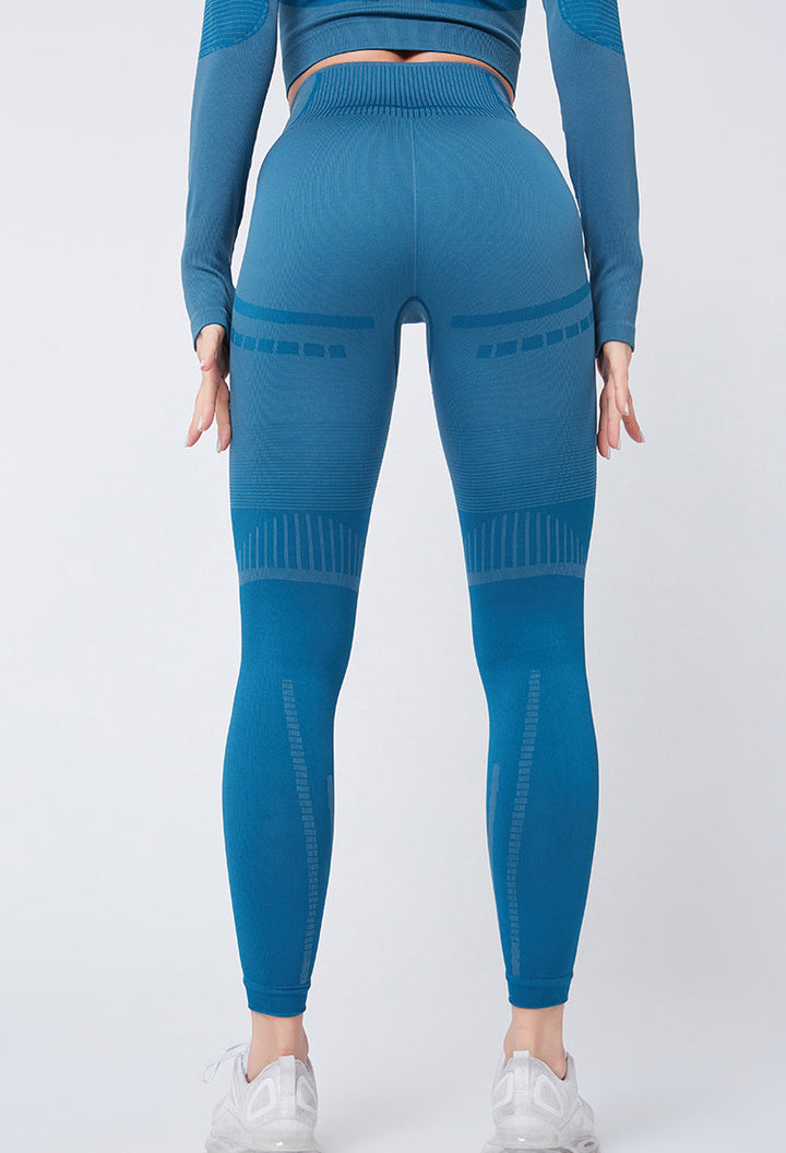 Popular Running Sports Yoga Pants High Waist Hip Lift Tights Quick Drying