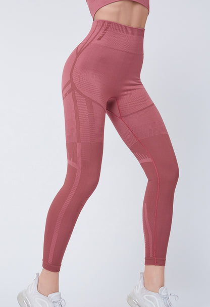 Popular Running Sports Yoga Pants High Waist Hip Lift Tights Quick Drying