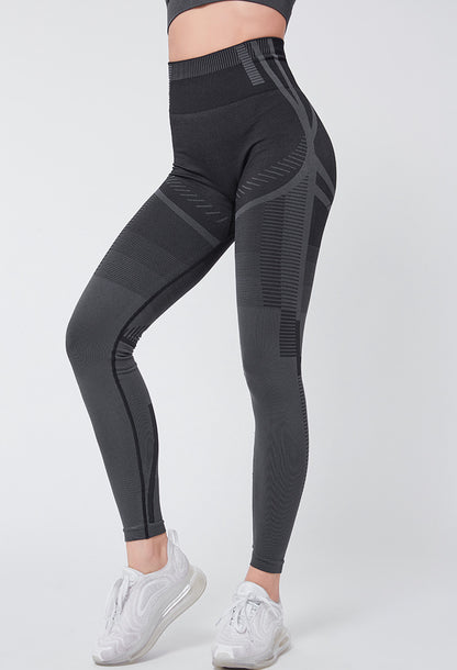 Popular Running Sports Yoga Pants High Waist Hip Lift Tights Quick Drying