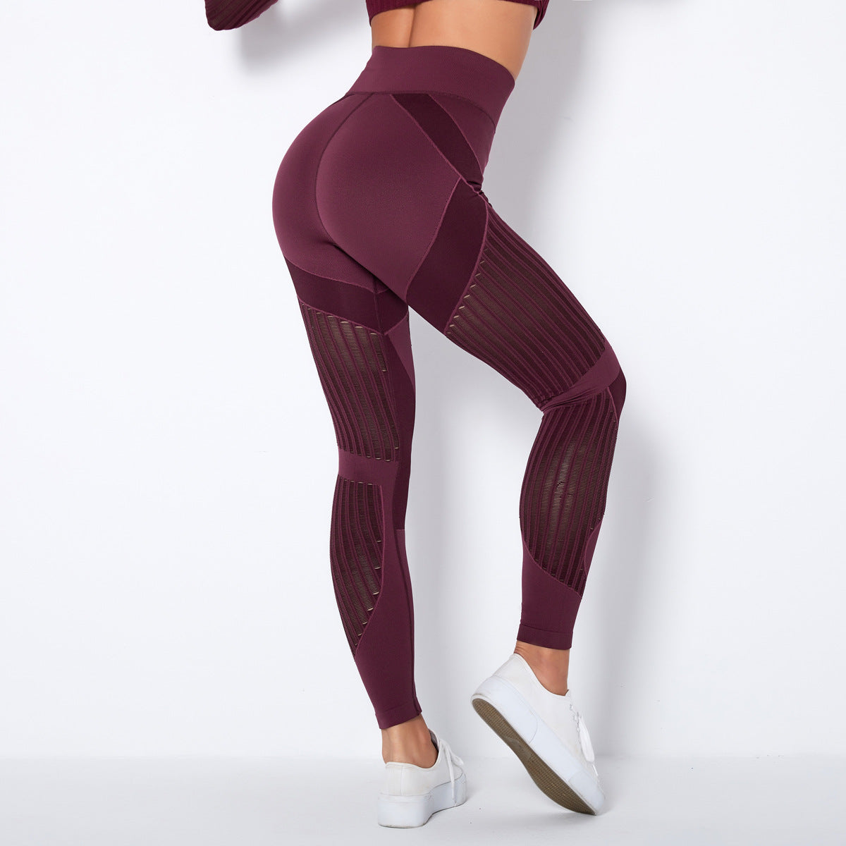Trousers-Wine Red