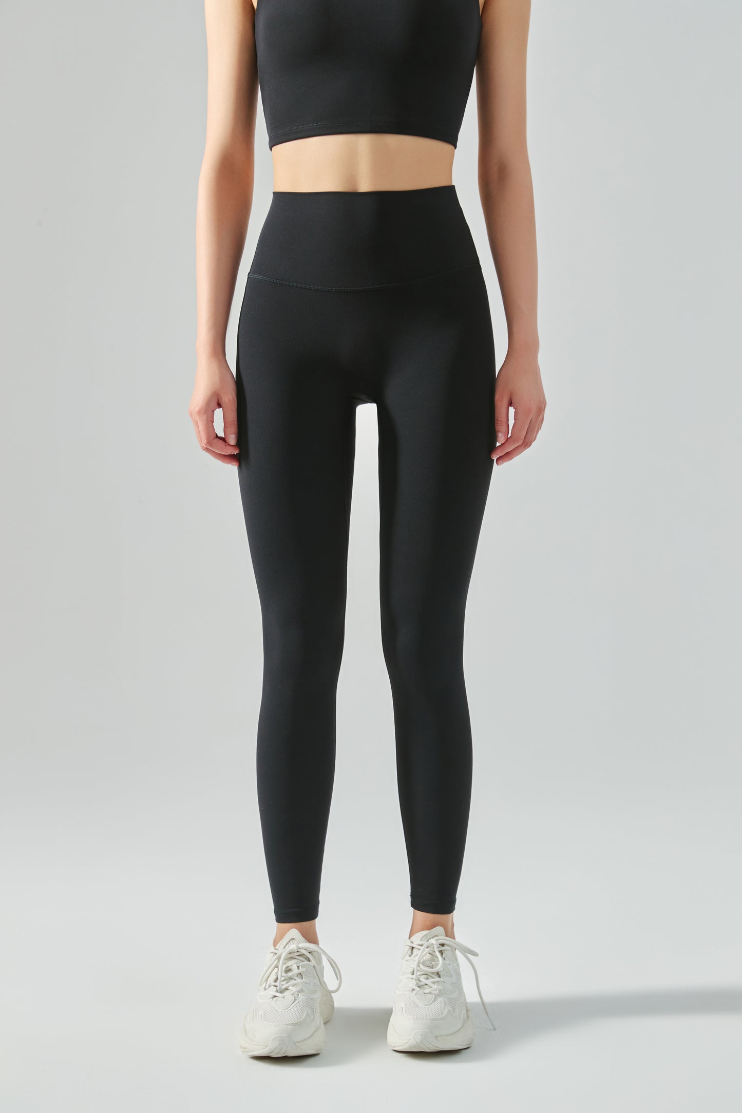 Sweat-Absorbent Breathable Nude Feel Tights Peach Hip Fitness Pants Women Sports High Waist Hip Lift Yoga Pants No Size Trousers