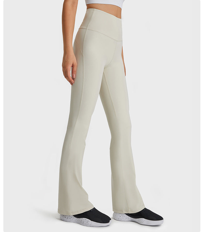 Autumn Winter Slim Fit Slimming Skinny Yoga Pants High Elastic Nude Feel Sports Casual Pants for Women