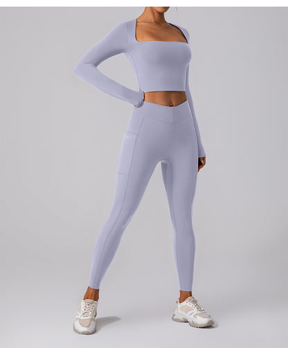 Hip Lifting Nude Feel Yoga Pants Women Body Shaping Belly Contraction Sports Running Fitness Pants Training Slimming Stretch Tights