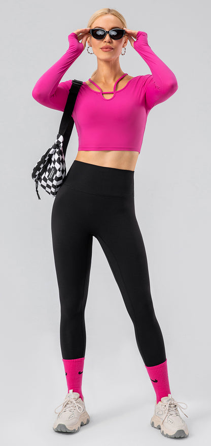 Yoga Pants Women Tight High Waist Hip Lifting Peach Exercise Workout Legging