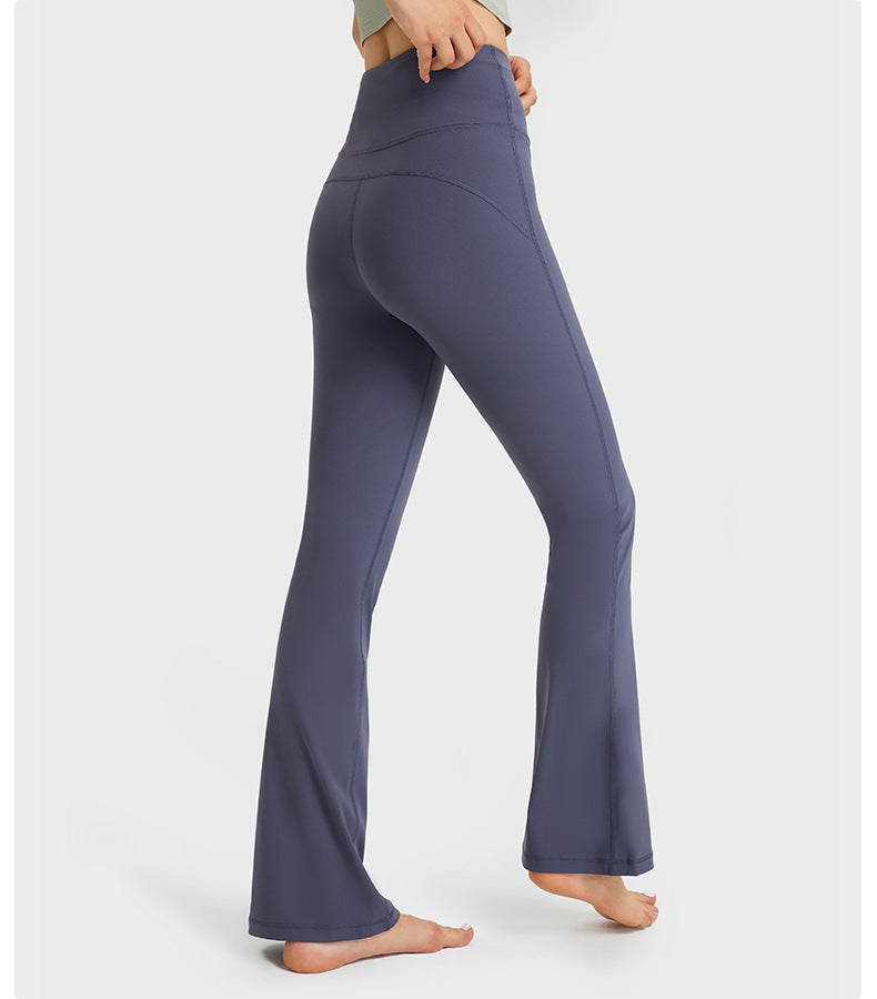 Autumn Winter Slim Fit Slimming Skinny Yoga Pants High Elastic Nude Feel Sports Casual Pants for Women