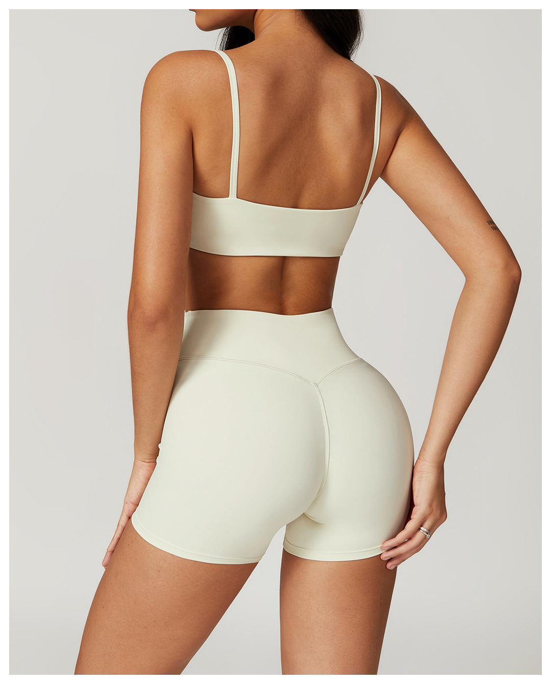 Sollinarry Sustainable Recycled Tight Quick Drying Yoga Suit Outer Wear Running Sports Short Sleeve Suit Beauty Back Workout Clothes Women