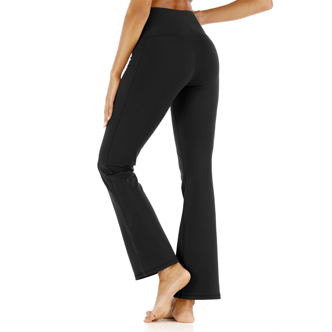 Wide Leg Pants High Waist Casual Girls Yoga Pants Plus Size