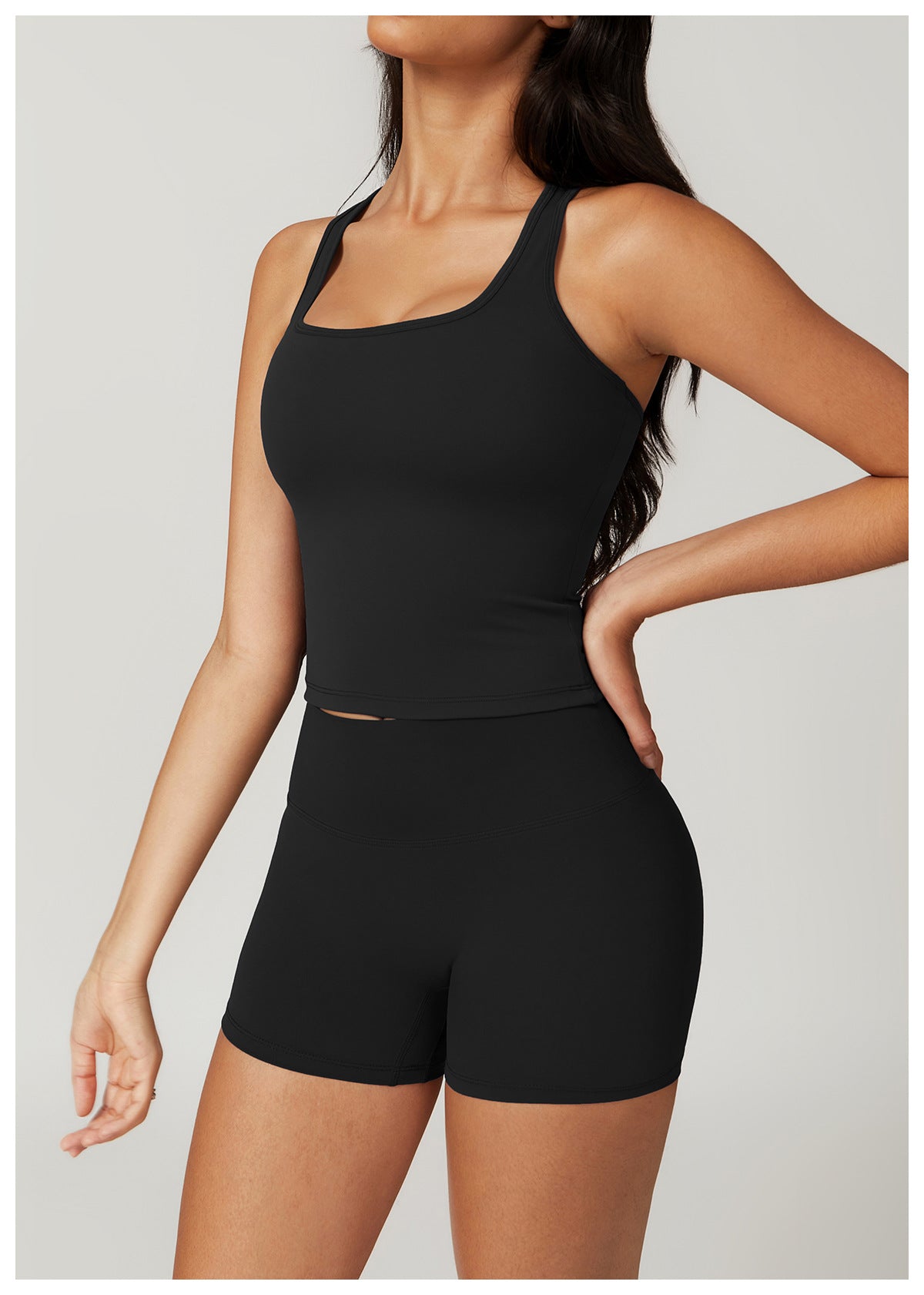 Sollinarry Brushed H Shaped Beauty Back Sports Vest Women Tight Quick Dry Casual Running Fitness Top Yoga Clothes