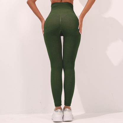 Fitness Clothes Women Autumn Yoga Peach Hip Pants Outer Wear Underwear Sports Nude Feel Yoga Ninth Pants