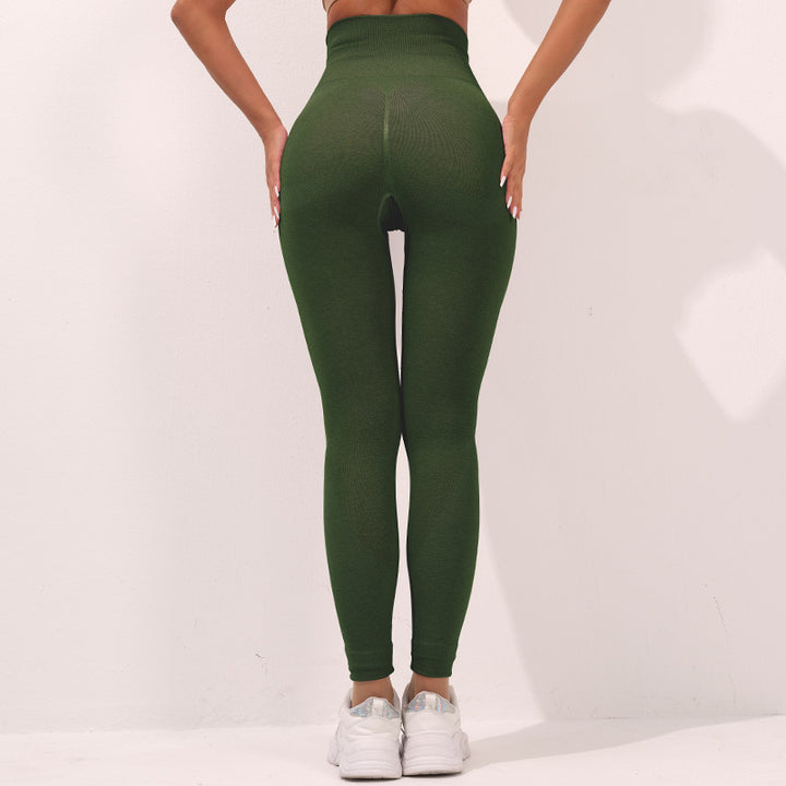 Fitness Clothes Women Autumn Yoga Peach Hip Pants Outer Wear Underwear Sports Nude Feel Yoga Ninth Pants