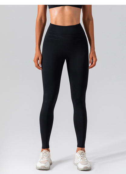 High Waist Shaping Nude Feel Yoga Pants Quick Drying Workout Running Pants Shaping Skinny Workout Pants Women