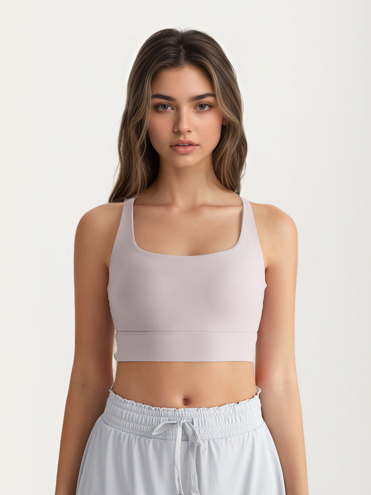 Sports Underwear Women Summer Shockproof Breathable Yoga Clothes Top