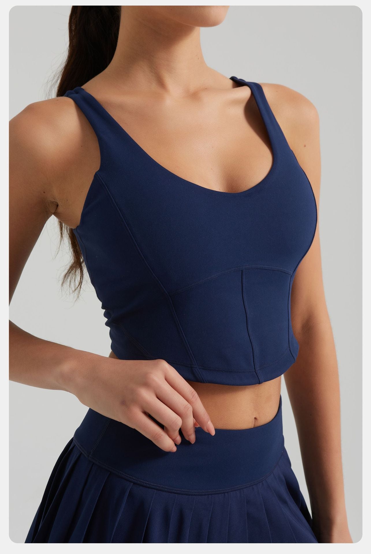 Beauty Back Sleeveless Fitness Yoga Wear Top Women