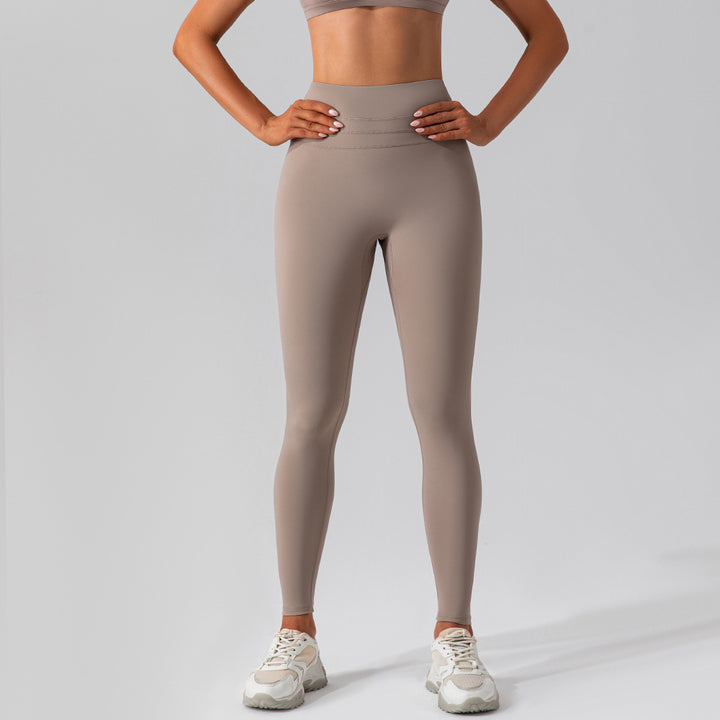 High Waist Shaping Nude Feel Yoga Pants Quick Drying Workout Running Pants Shaping Skinny Workout Pants Women