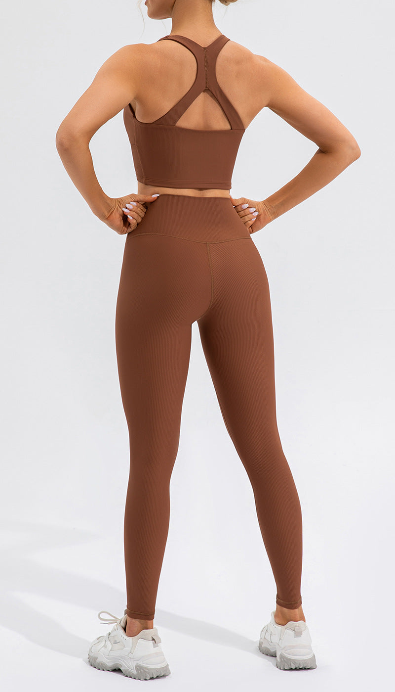 Yoga Pants Women Hip Lifting Outdoor Running Fitness Pants Elastic High Waist Workout Exercise Pants