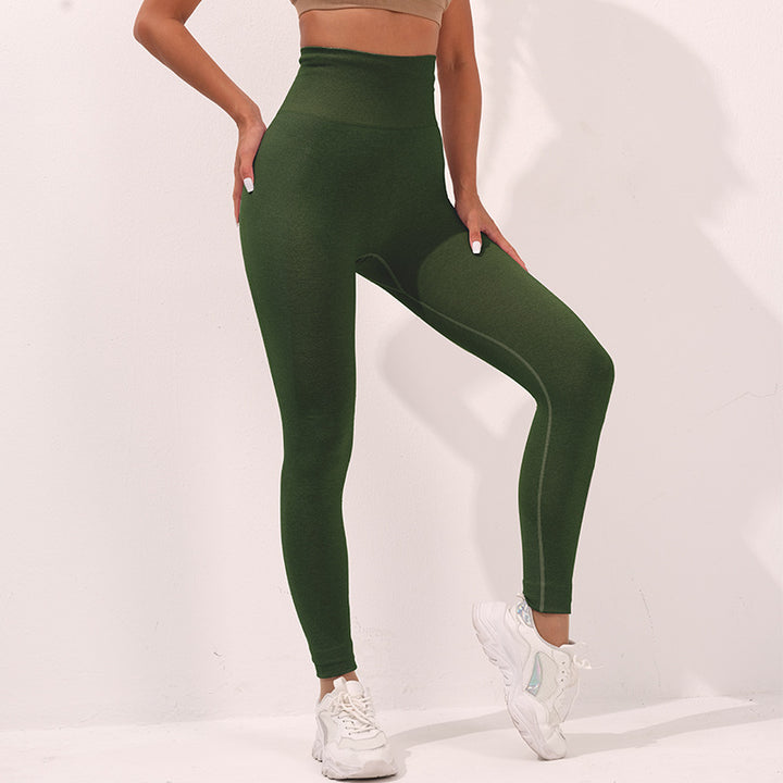 Fitness Clothes Women Autumn Yoga Peach Hip Pants Outer Wear Underwear Sports Nude Feel Yoga Ninth Pants