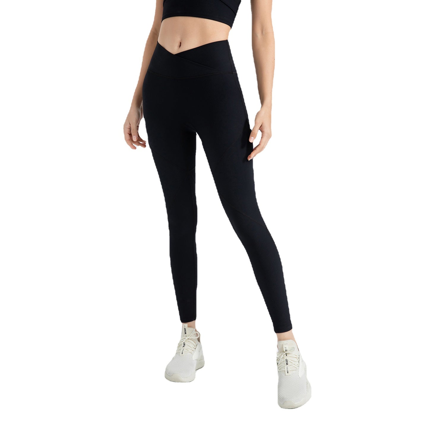 High Waist Hip Lift Skinny Yoga Clothes Seamless Nude Feel Running Sports Peach Fitness Pants