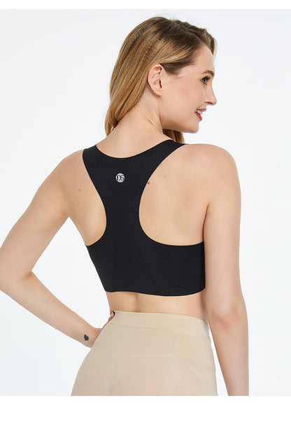 Autumn Seamless Fitness Shockproof Beauty Back Yoga Underwear Running Simple Breathable Sports Bra