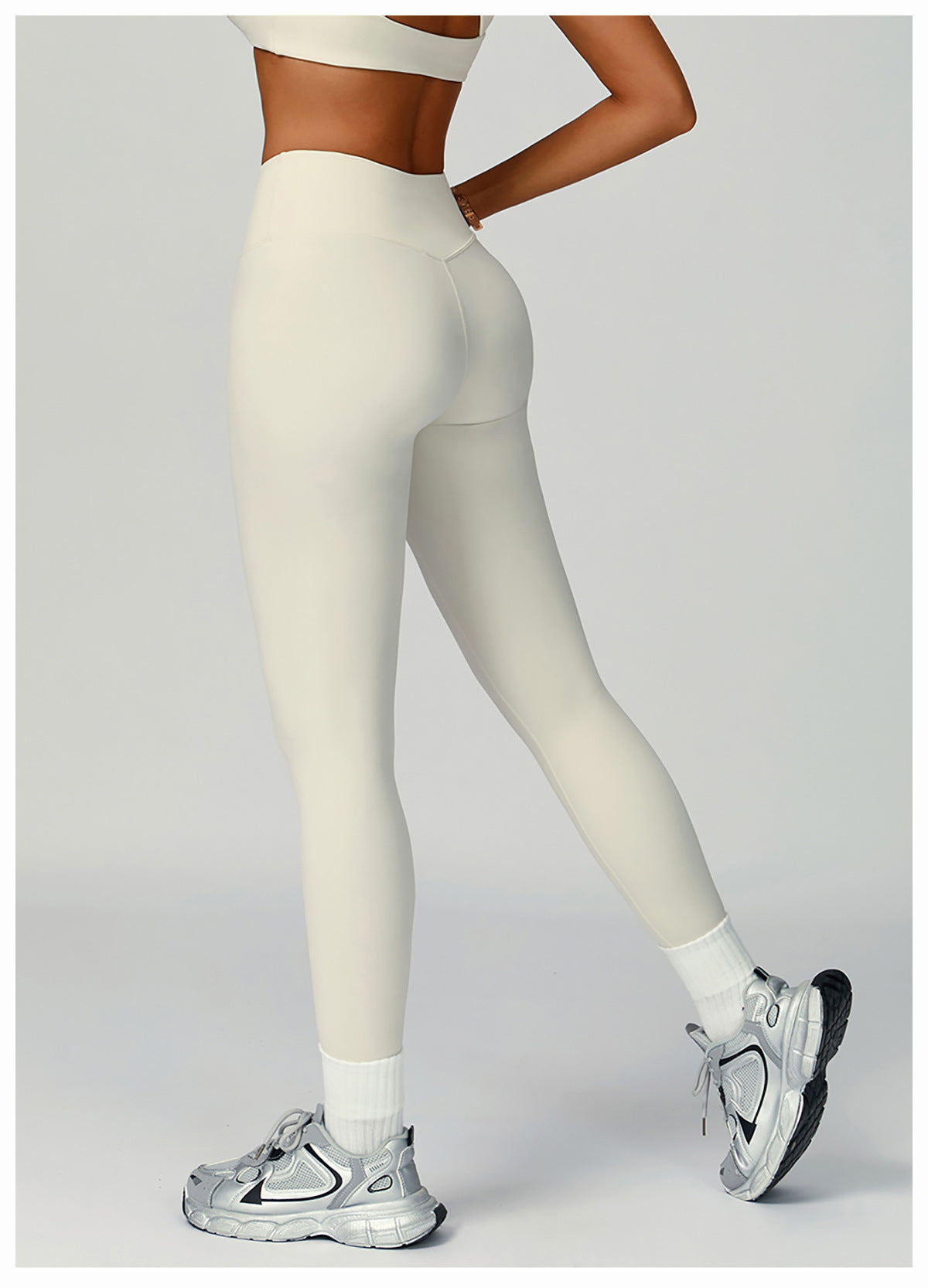 Sollinarry Sustainable Recycled High Waist Tights Outdoor Running Yoga Pants Women Quick Drying Exercise Workout Pants