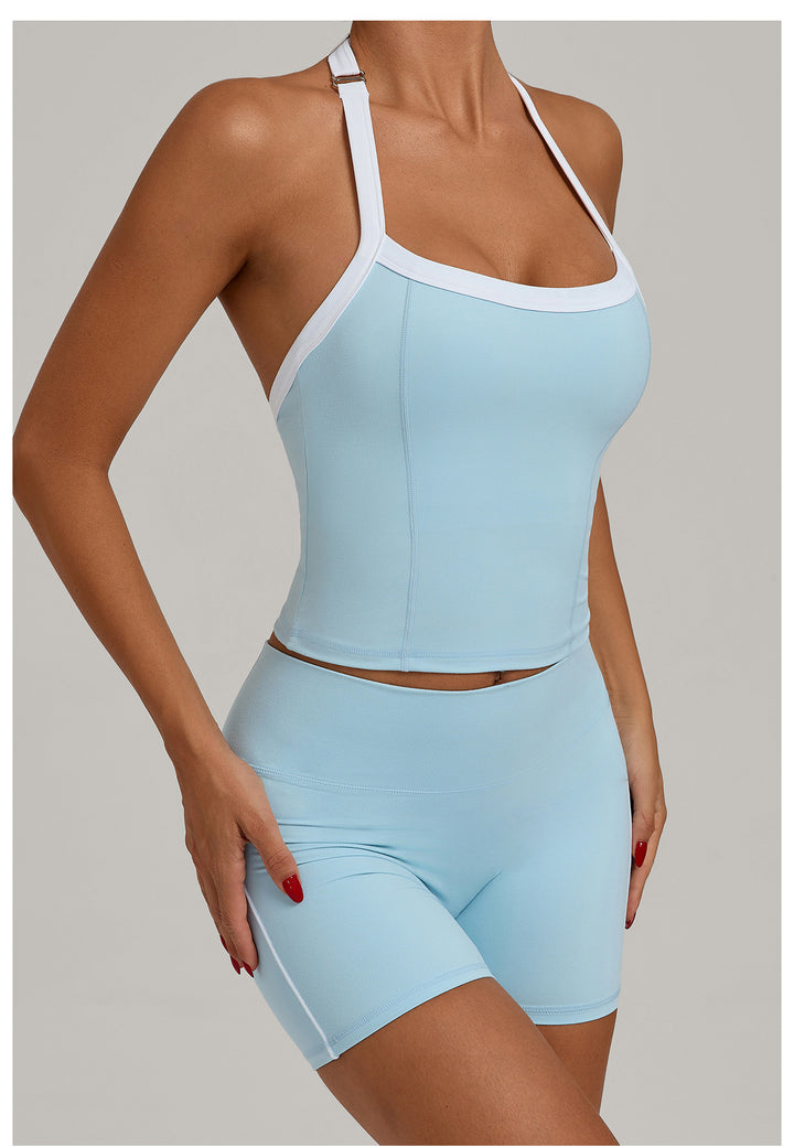 Tight Brushed Yoga Quick Drying Fitness Clothes Outdoor Running Sports Set Women