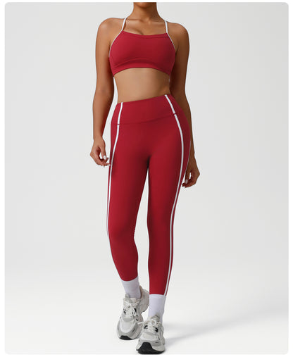 Nude Feel Quick Drying Sports Underwear Push up Beauty Back Yoga Bra Detachable Shockproof Running Workout Vest with Pad