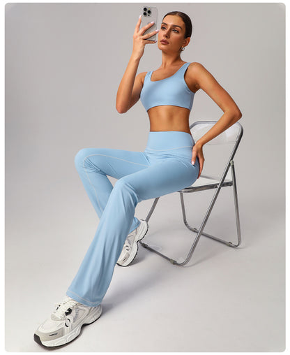 Tight Yoga Vest Sports Push up Underwear Shockproof High Elastic Pilates Running Outdoors Workout Clothes for Women