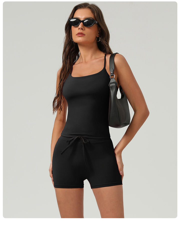 Nude Feel Hip Lifting Yoga Shorts High Waist Belly Contracting Fitness Pants Women Quick Drying Tight Sports Running Shorts