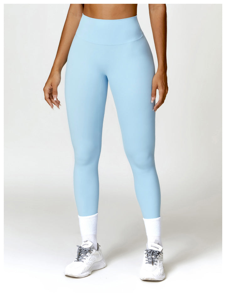 Yoga Pants Brushed Belly Contracting Hip Raise High Waist Fitness Pants Outer Wear Running Exercise Pants