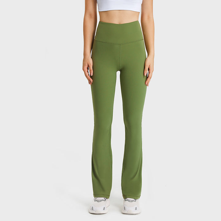 Autumn Winter Slim Fit Slimming Skinny Yoga Pants High Elastic Nude Feel Sports Casual Pants for Women