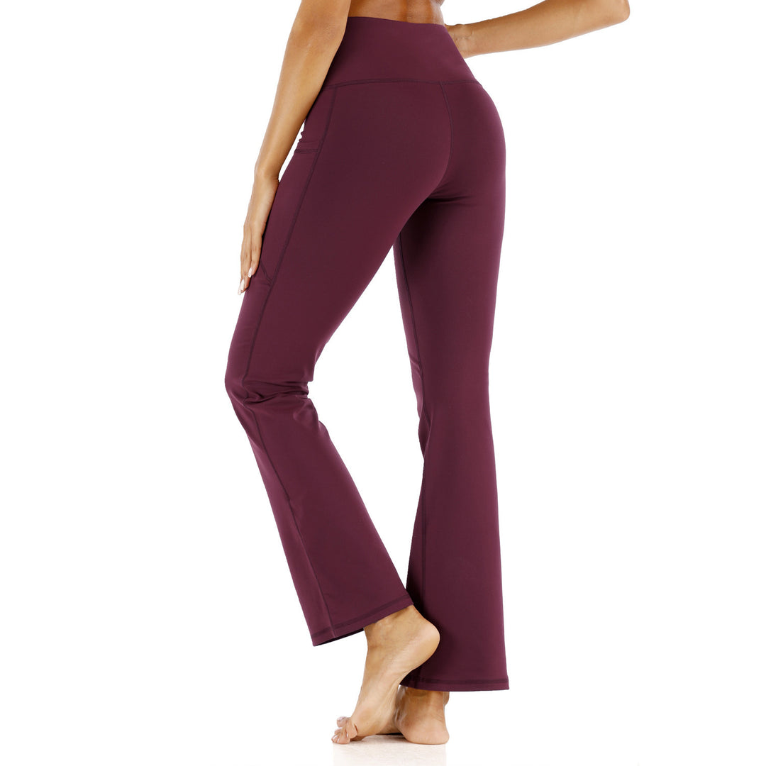 Wide Leg Pants High Waist Casual Girls Yoga Pants Plus Size