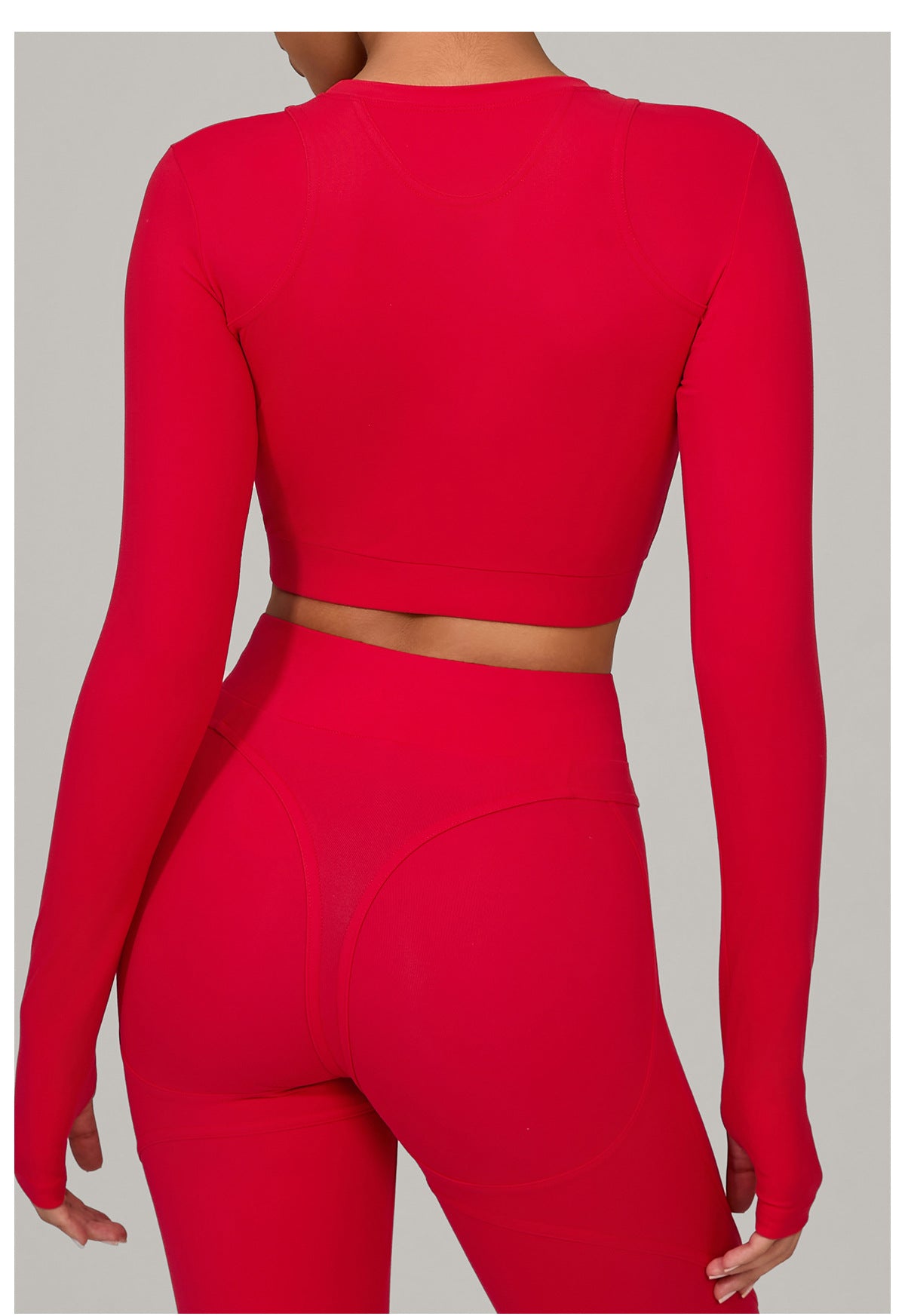 Autumn Sand Brushed Long Sleeve Yoga Clothes High Strength Workout Clothes Pilates Running Sport Long Sleeve Top