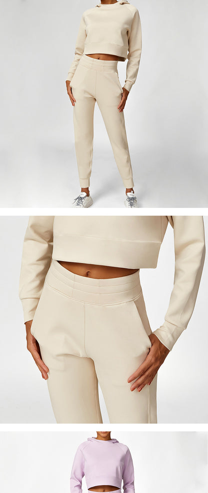 Autumn Winter Girdle Track Sweatpants Women Solid Color Loose Casual Trousers Women Outdoor Running Fitness Clothes