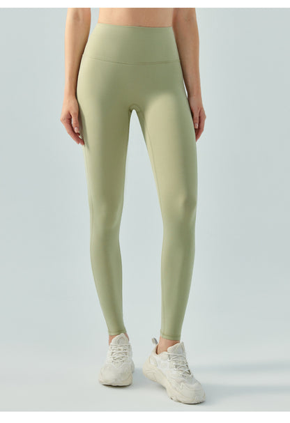 Winter Peach Hip Fitness Pants No Embarrassment Line High Waist Shaping Warm with Velvet Skinny Yoga Pants Women