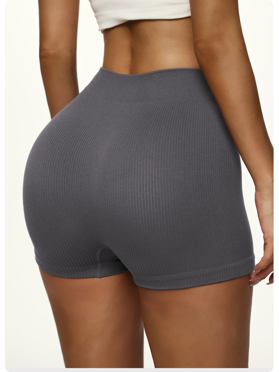 Yoga Pants Hip Raise Skinny Running Exercise Shorts