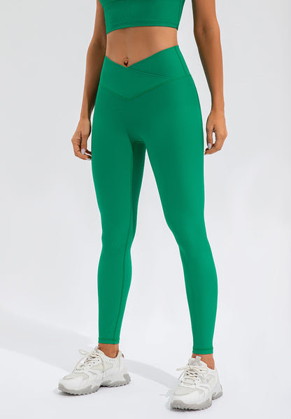 Yoga Pants Women Hip Lifting Outdoor Running Fitness Pants Elastic High Waist Workout Exercise Pants