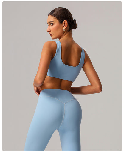 Tight Yoga Vest Sports Push up Underwear Shockproof High Elastic Pilates Running Outdoors Workout Clothes for Women