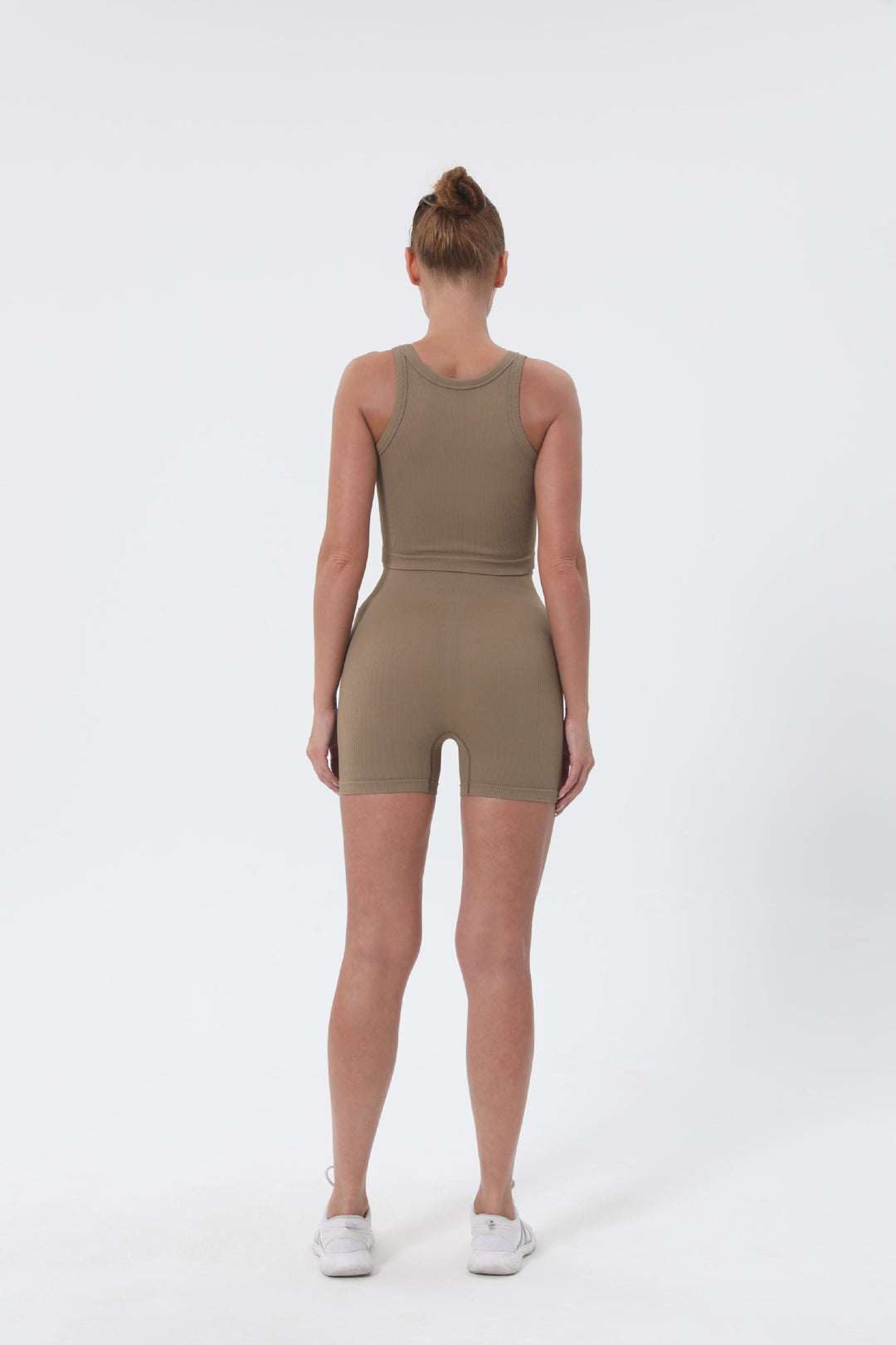 Thread Yoga Clothes Women Sleeveless Sports Vest Outer Wear Tight Quick Drying Underwear Workout Clothes Vest Running Top