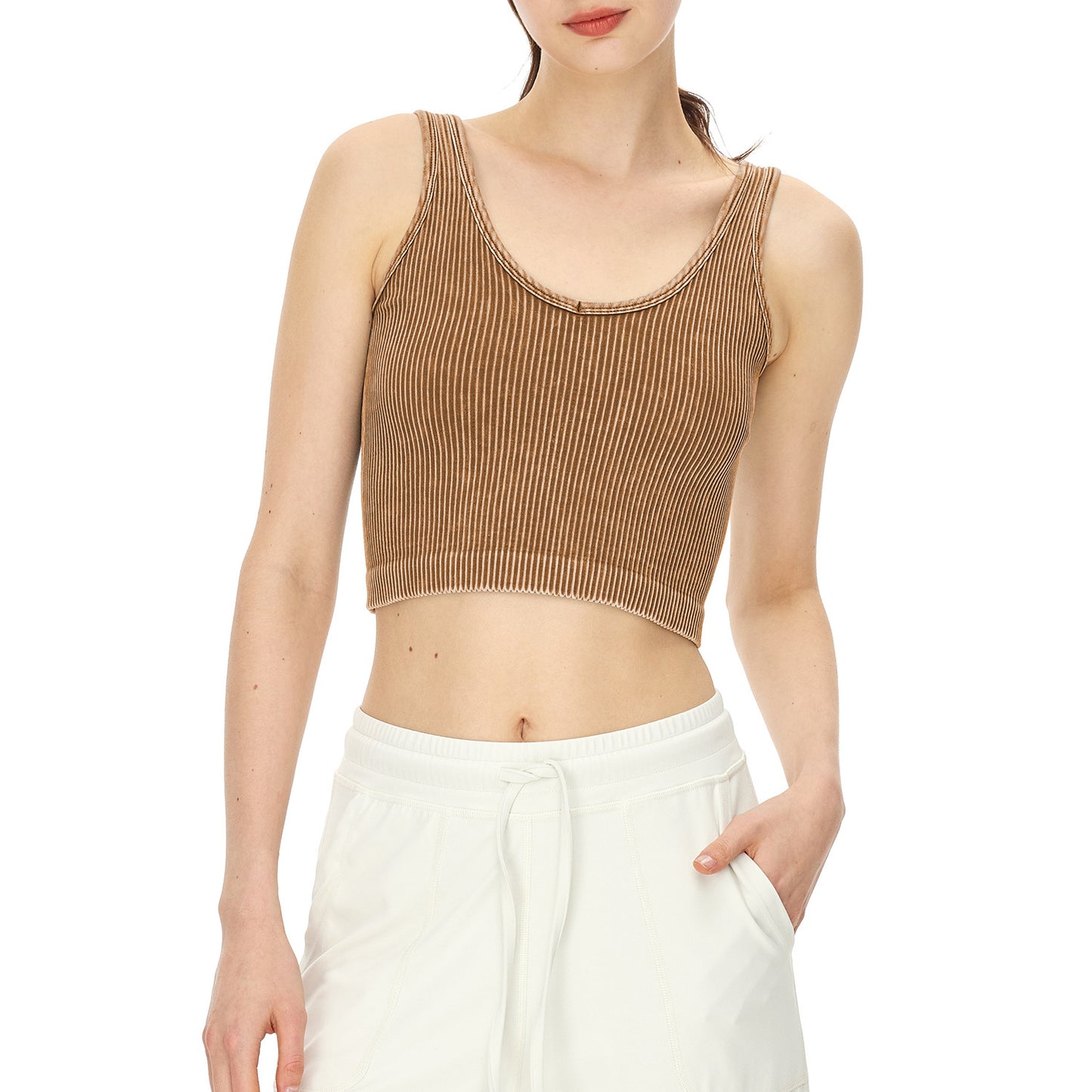 Washed Burnt Orange without Chest Pad