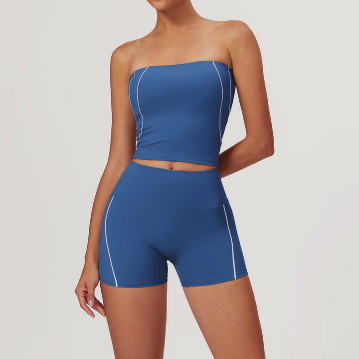 Vest Shorts Night Sky Blue