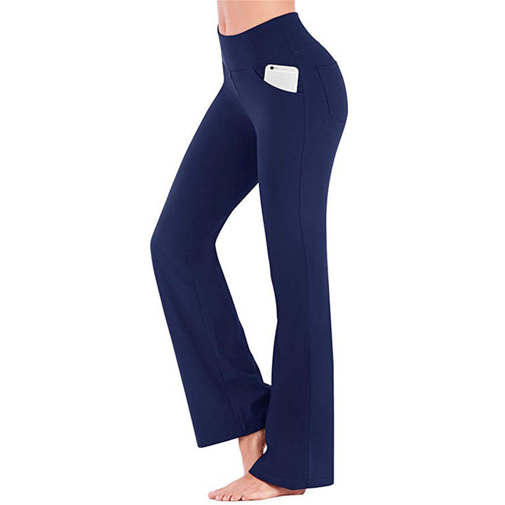 Wide Leg Pants High Waist Casual Girls Yoga Pants Plus Size